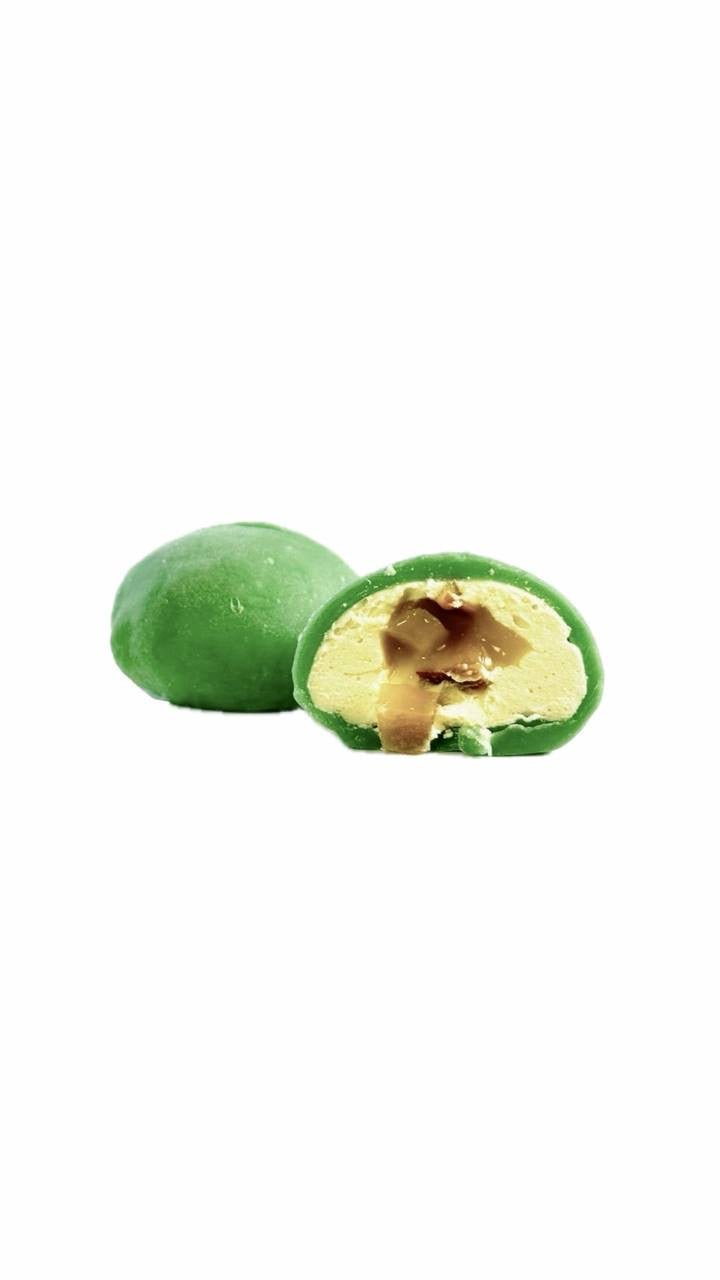 Mochi Gruszka i Genmaicha