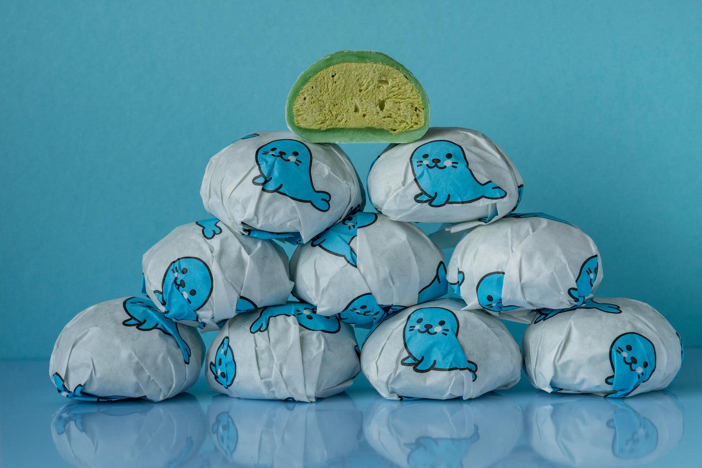Mochi mrożone Matcha