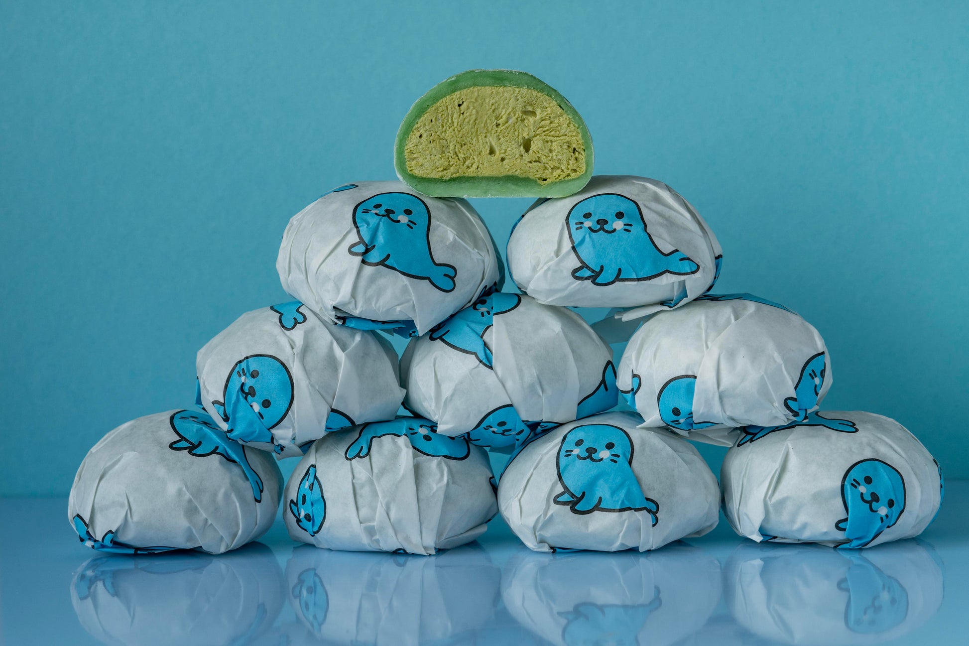 Mochi mrożone Matcha