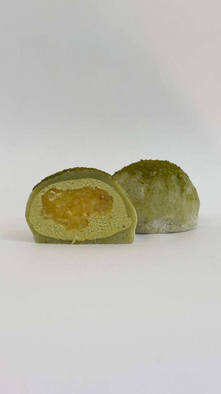 Mochi Matcha-Pomarańcza